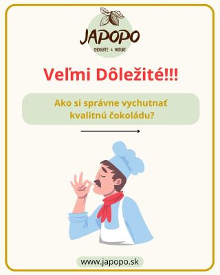 Ako si správne vychutnať kvalitnú čokoládu? To sa dozviete v tomto príspevku.
